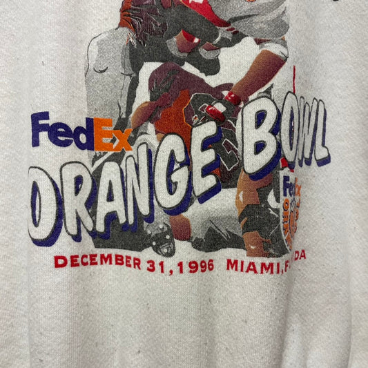 Vintage Nebraska Huskers 1996 FedEx Orange Bowl Crewneck M