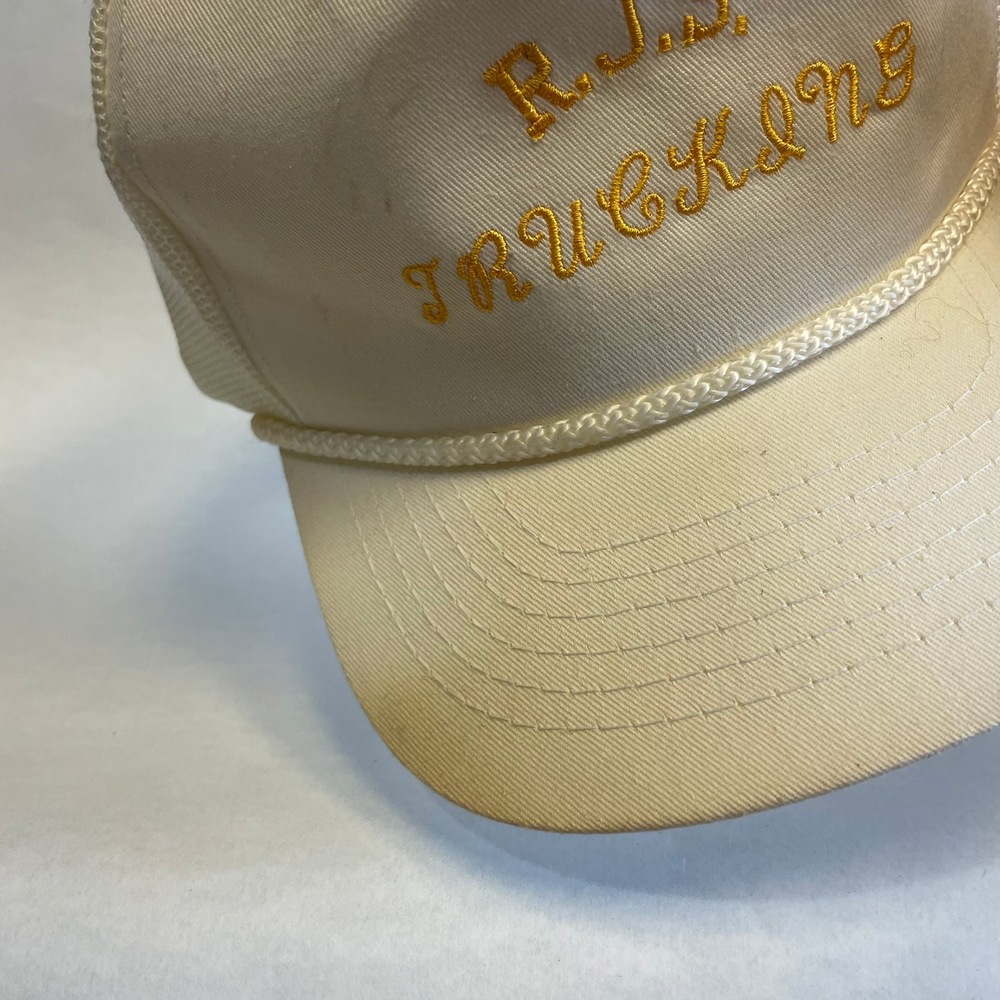 Vintage R.J.S. Trucking Snapback Trucker Hat