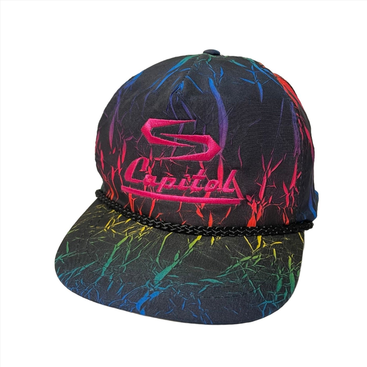 Vintage Capitol Neon Rainbow Snapback (Copy)
