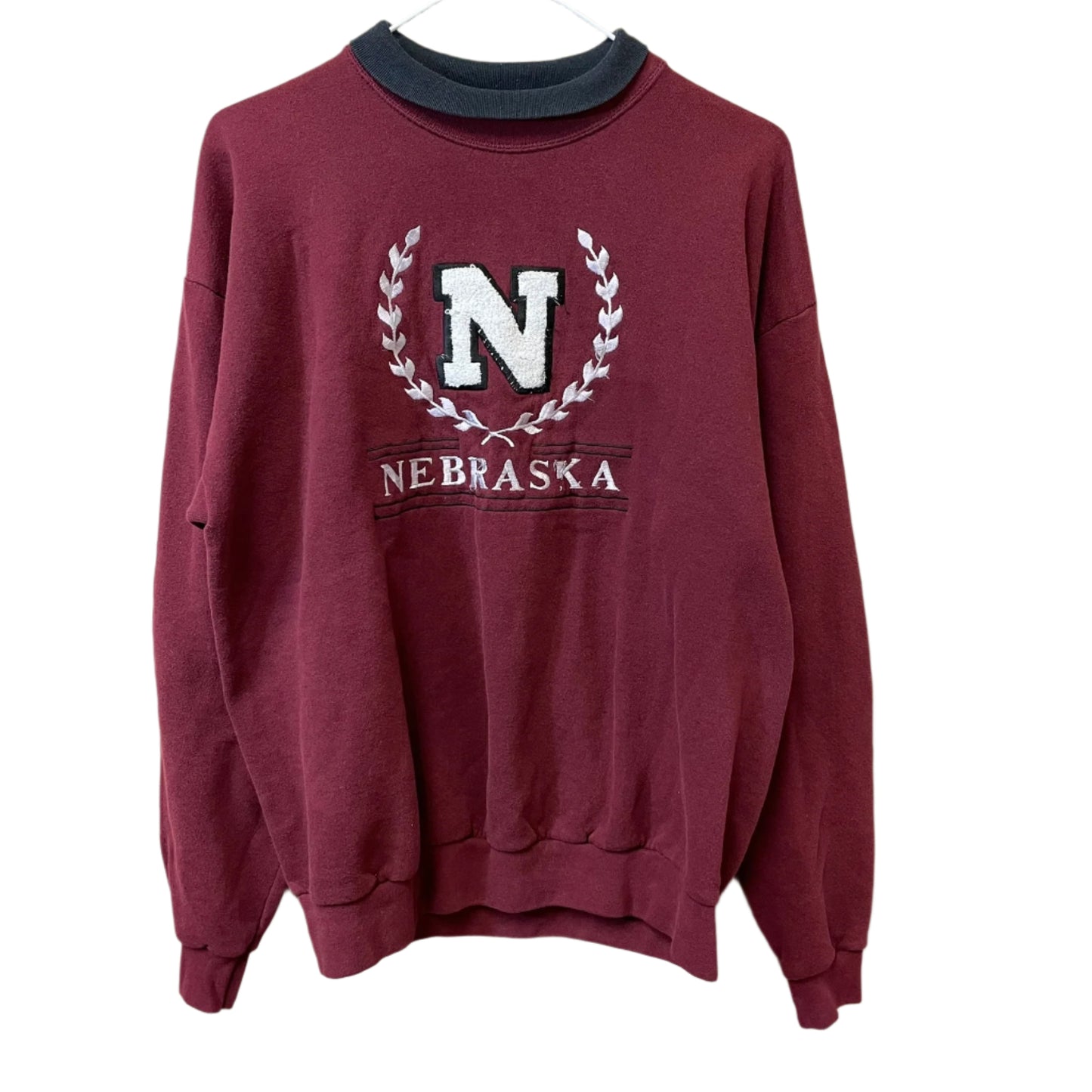 Vintage Nebraska Huskers Sweathshirt Large
