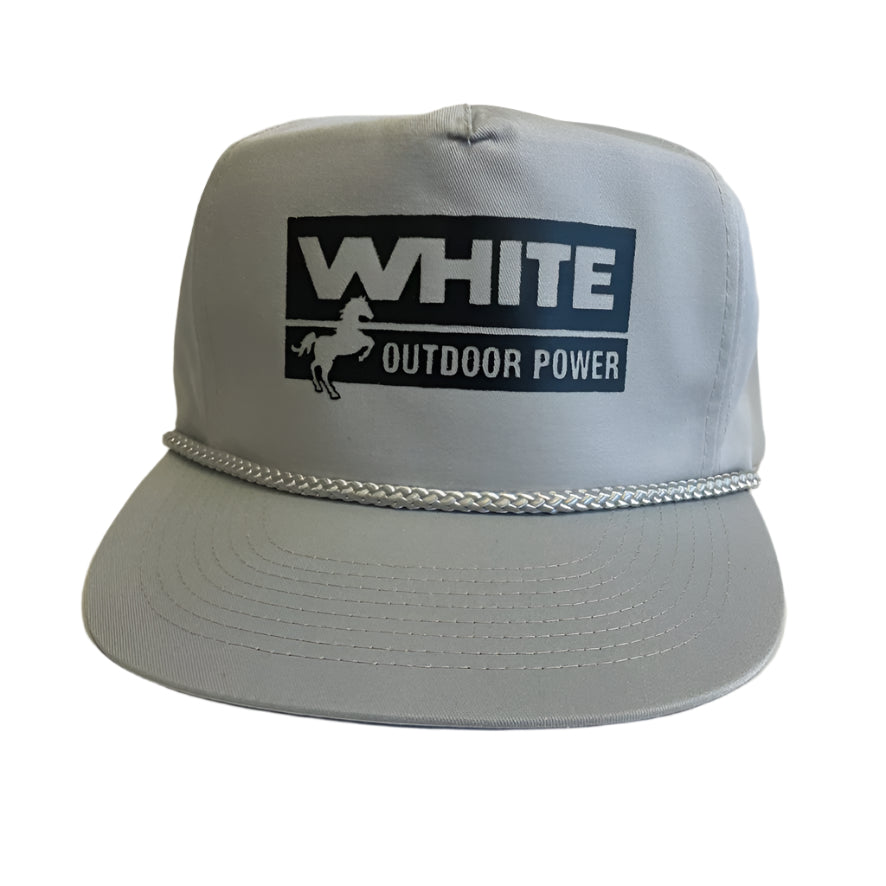 Vintage White Outdoor Power Snapback Hat