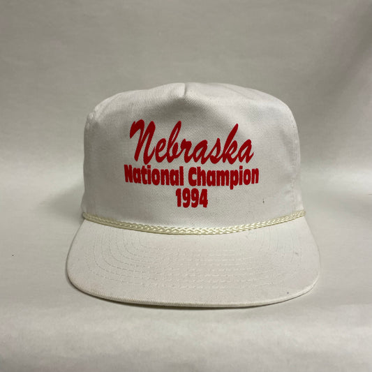 Vintage Nebraska Huskers 1994 National Champions Snapback Hat