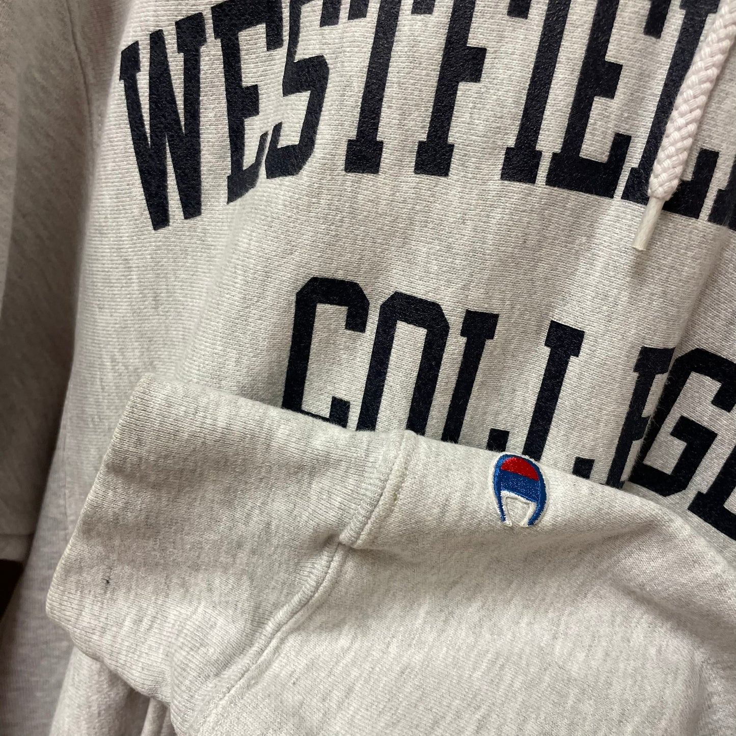 Westfield State College Champion Reverse Weave Hoodie M