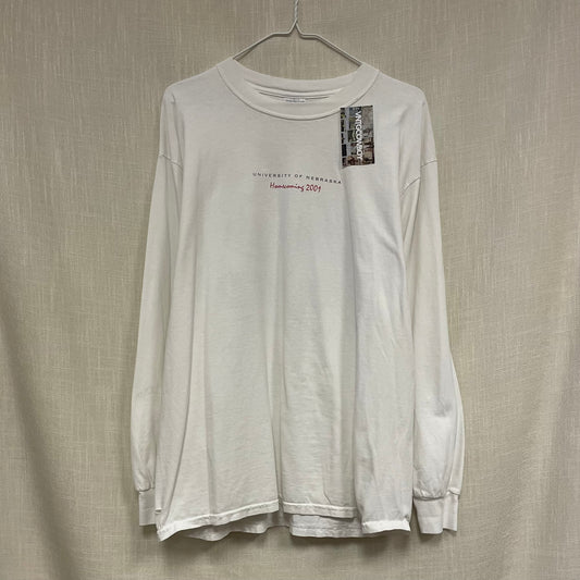 Vintage Nebraska Huskers 2001 Tou Big Red Bus Shirt L