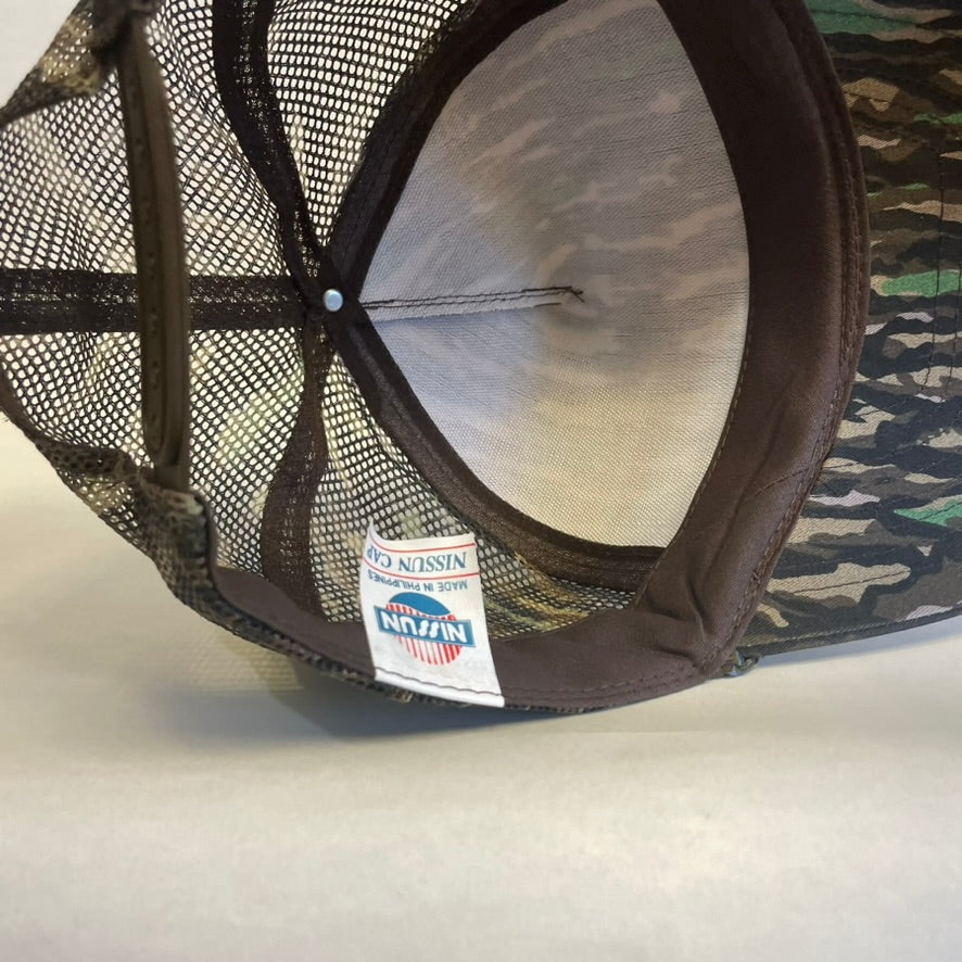 Vintage Archer Supply Inc. Bulk Fuel and Oil Lubricants Nebraska Camo Snapback Hat