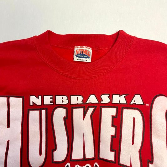 Vintage Nebraska Huskers Herbie Nutmeg Crewneck L