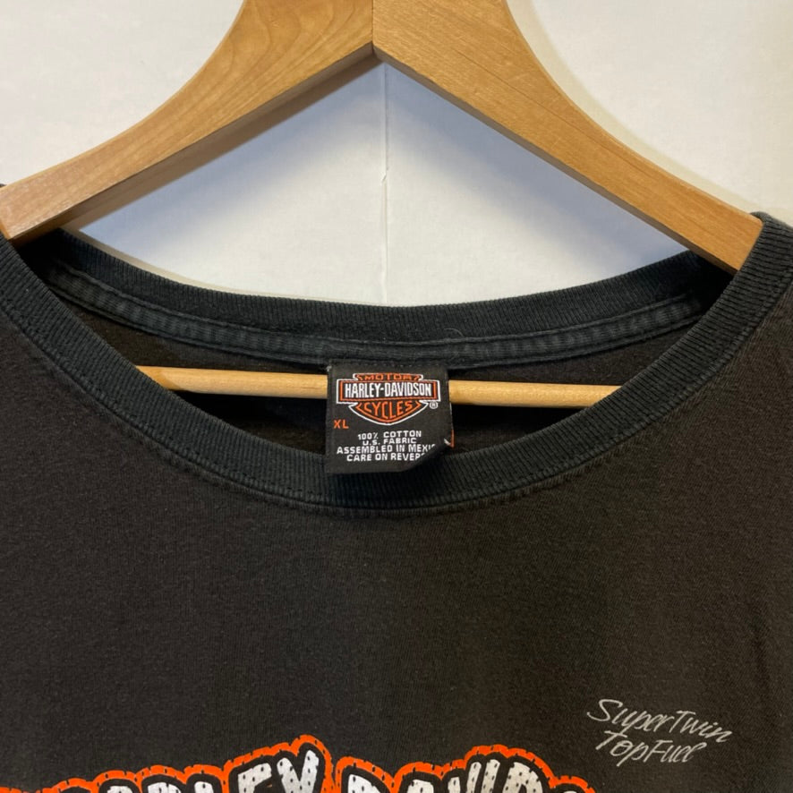 Vintage Harley Davidson Cowboy Texas Long Sleeve Shirt XL
