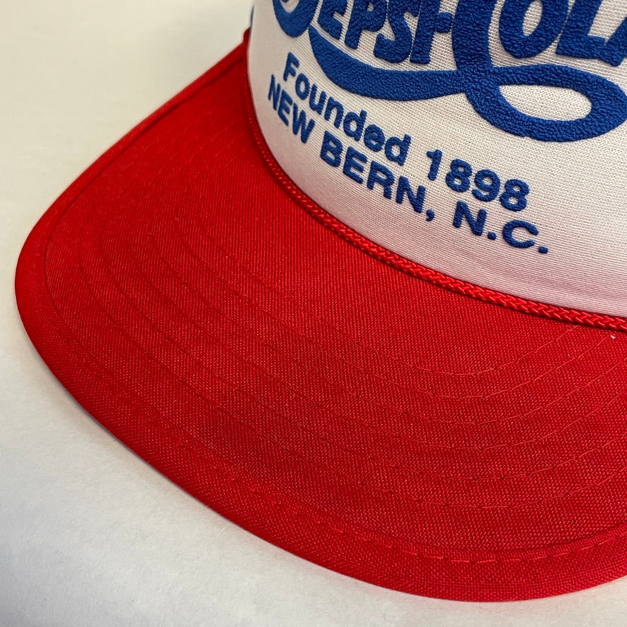Vintage Pepsi Cola Founded 1898 New Bern North Carolina Snapback