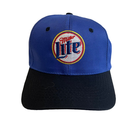 Vintage Miller Lite Beer Snapback Hat