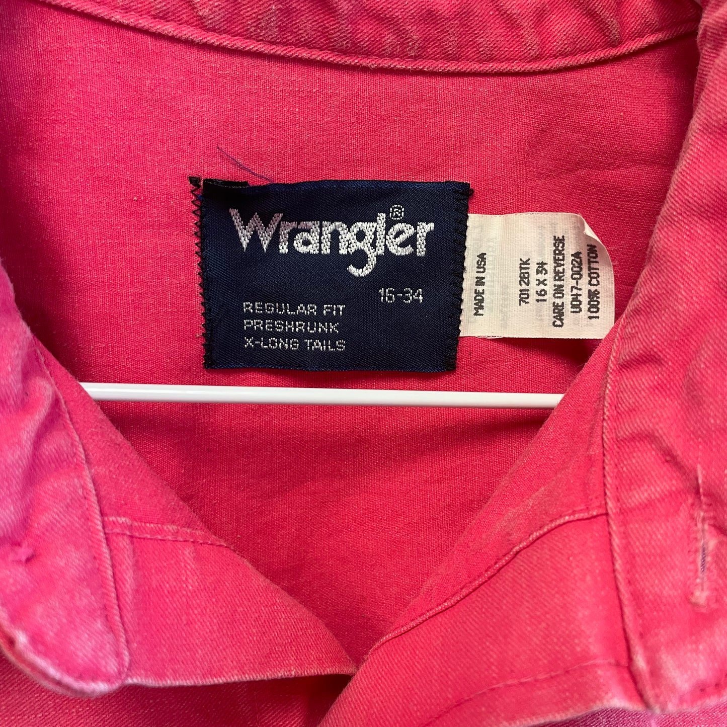 Vintage Wrangler Brushpopper X-Long Tails 16-34 L