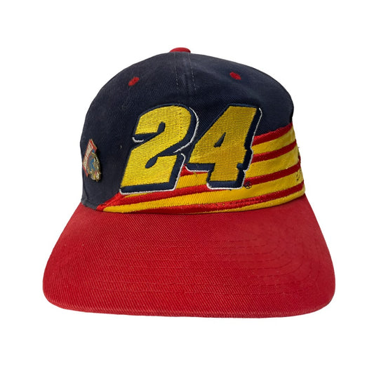 Vintage Jeff Gordan Dupont Racing Snapback w/ Pin Hat