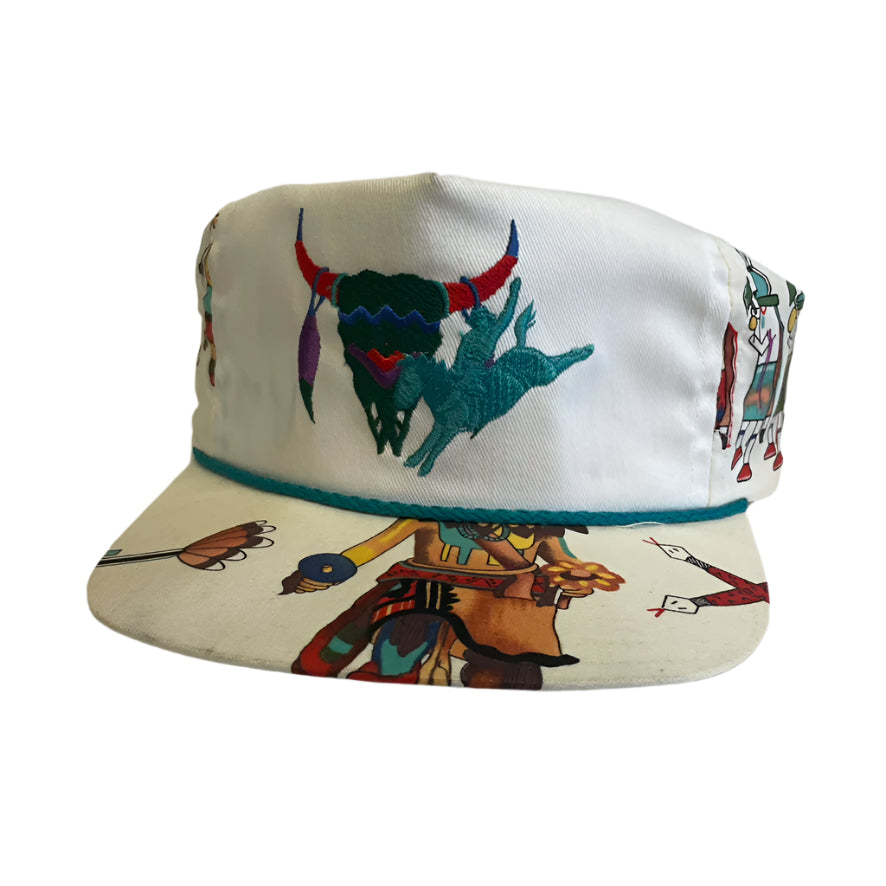 Vintage Bob Massey Southwestern Strapback Hat