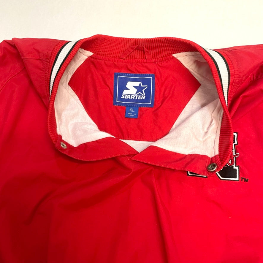 Vintage Nebraska Huskers Starter Windbreaker w/ Back Hit XL