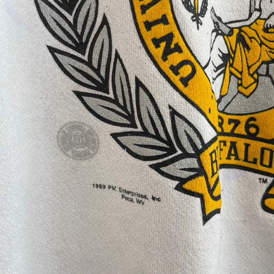 Vintage University of Colorado Buffaloes 1989 Crewneck L