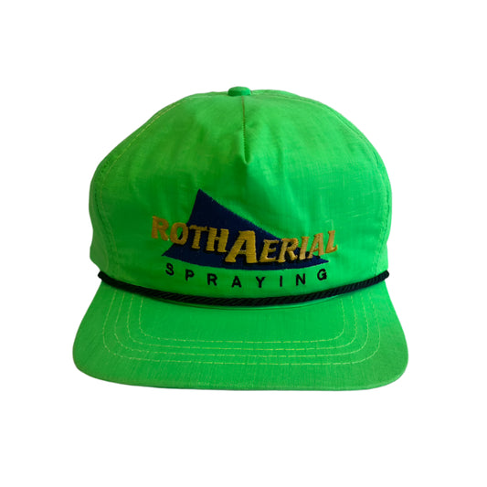 Vintage Roth Aerial Spraying Snapback Hat