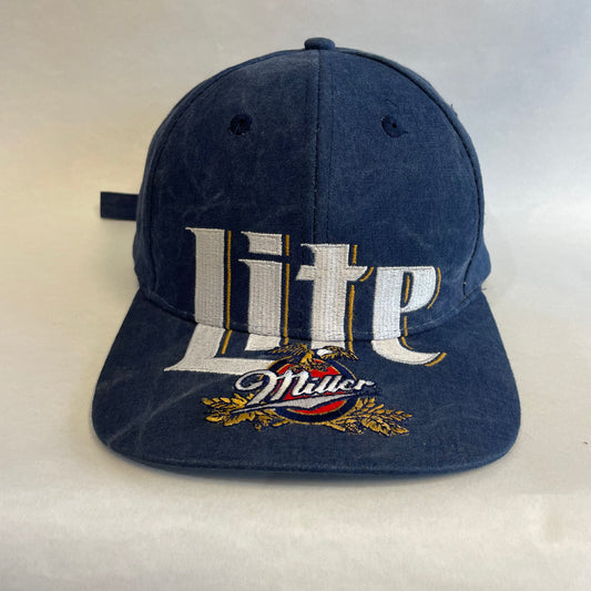 Vintage Miller Lite Beer Strapback Hat