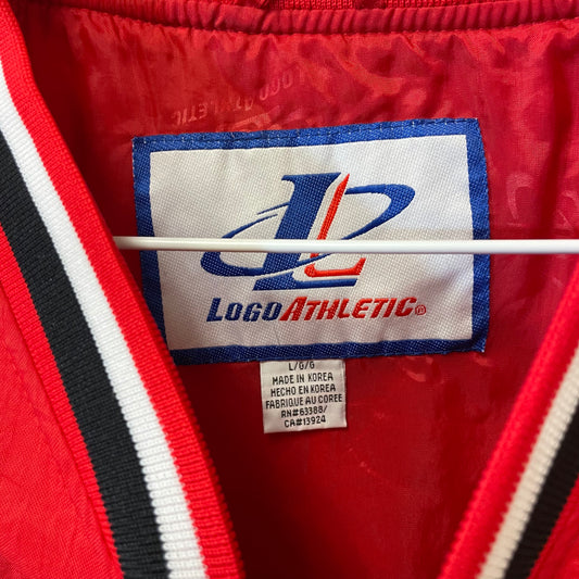 Vintage Nebraska Huskers Windbreaker L