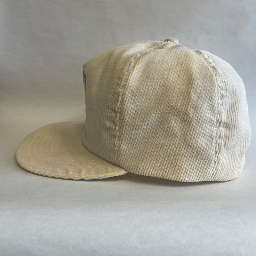Vintage Woodmen Corduroy Snapback Hat