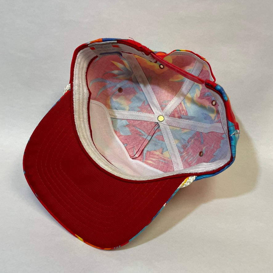 Vintage CAT Equipment Diesel Power Floral Snapback