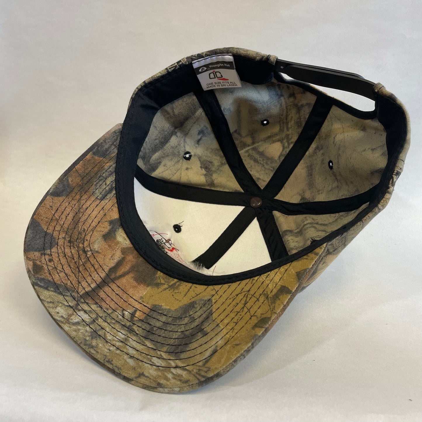 Vintage Miller High Life Beer Advantage Camo Snapback Hat NWT