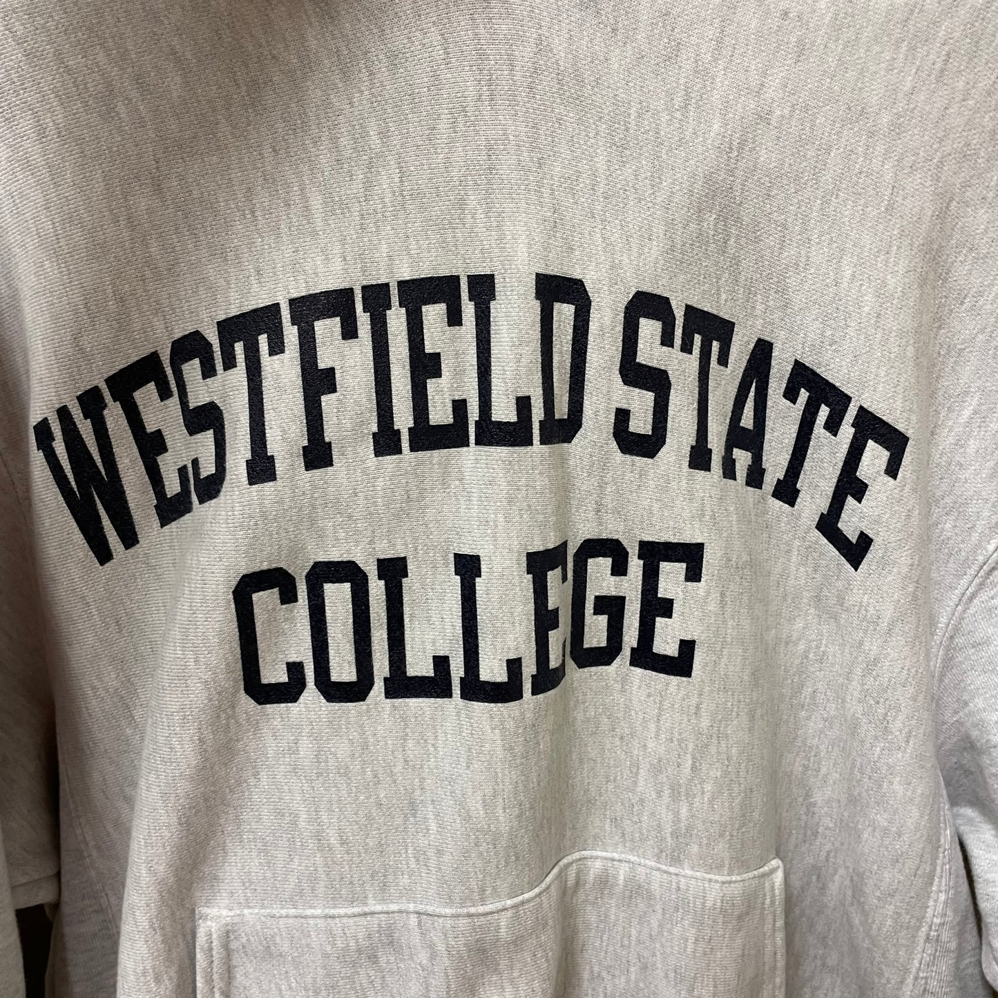 Westfield State College Champion Reverse Weave Hoodie M