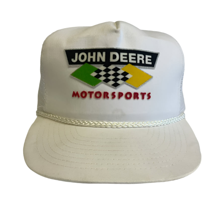 Vintage John Deer Motorsports Snapback Hat