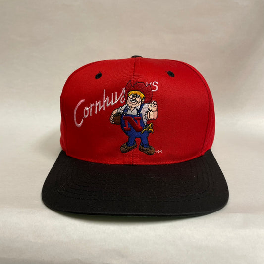 Vintage Nebraska Huskers Herbie Snapback Hat