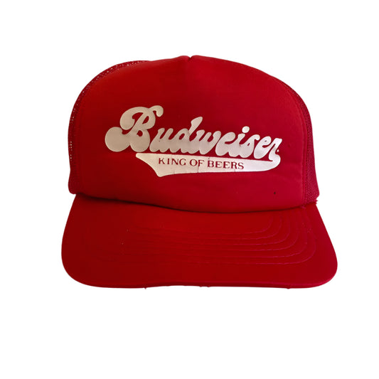 Vintage Budweiser King of Beers Snapback Hat