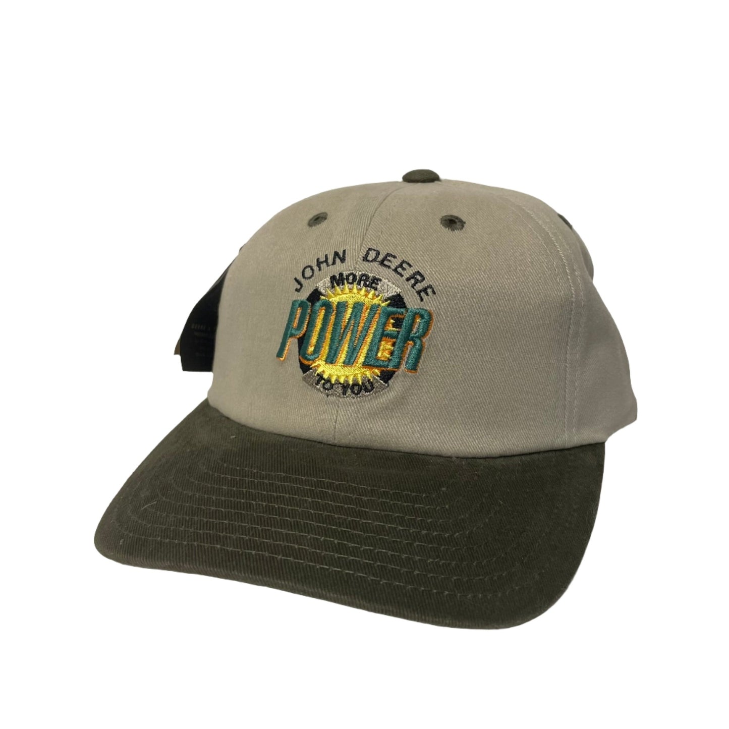 Vintage John Deere More Power Strapback