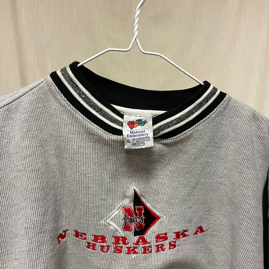 Vintage Nebraska Huskers Crewneck XL
