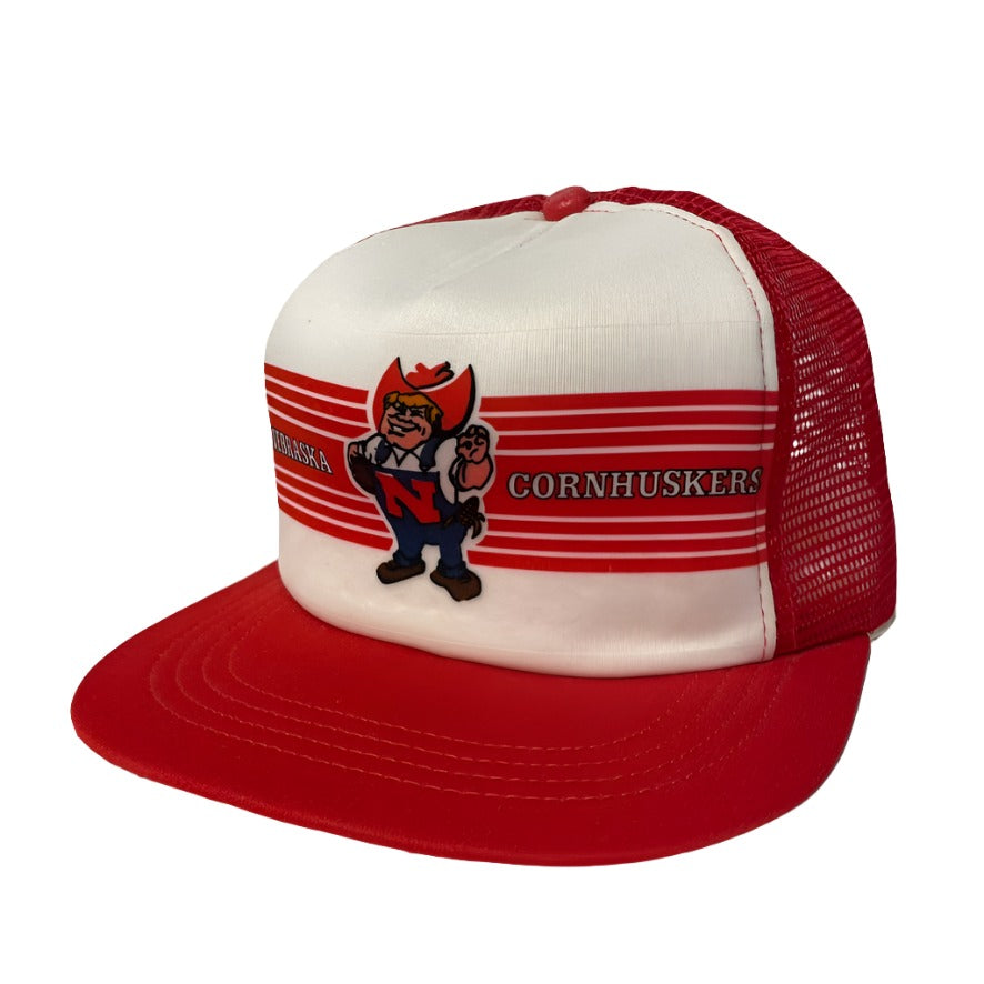 Vintage Nebraska Huskers Herbie Snapback Hat