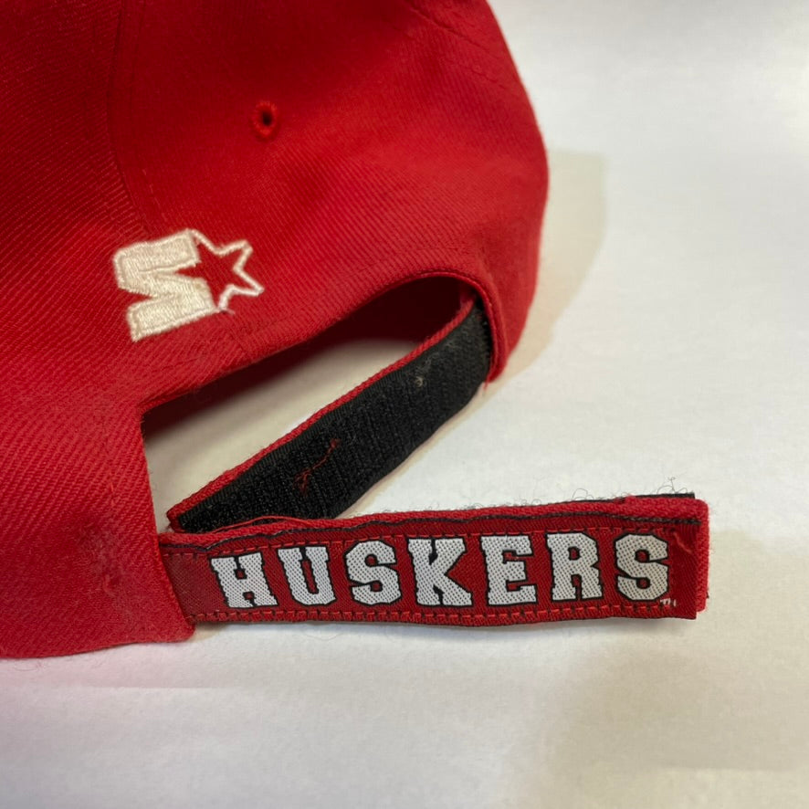 Vintage Nebraska Huskers Velcro Hat