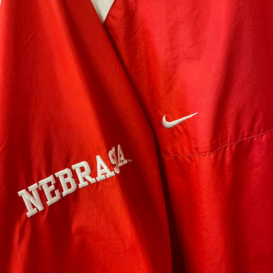 Vintage Nebraska Huskers Nike Windbreaker Jacket XL
