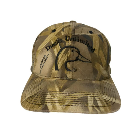 Vintage Ducks Unlimited Camo Snapback