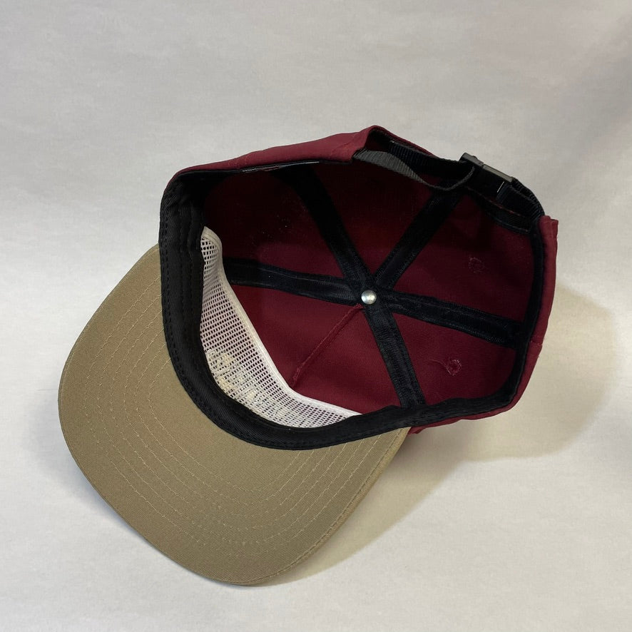 Vintage Weaver Leather Strapback