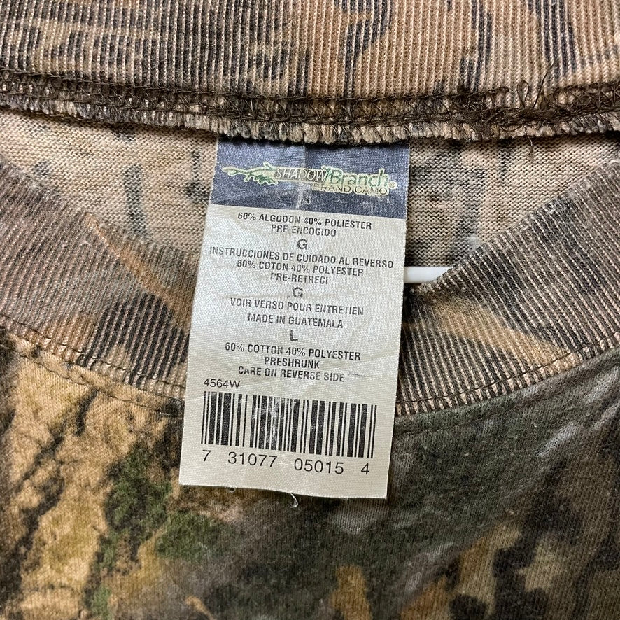 Vintage Mossy Oak Camo Shirt L