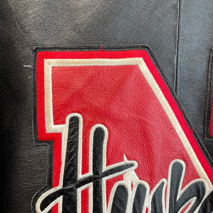 Vintage Nebraska Huskers Leather Jacket L
