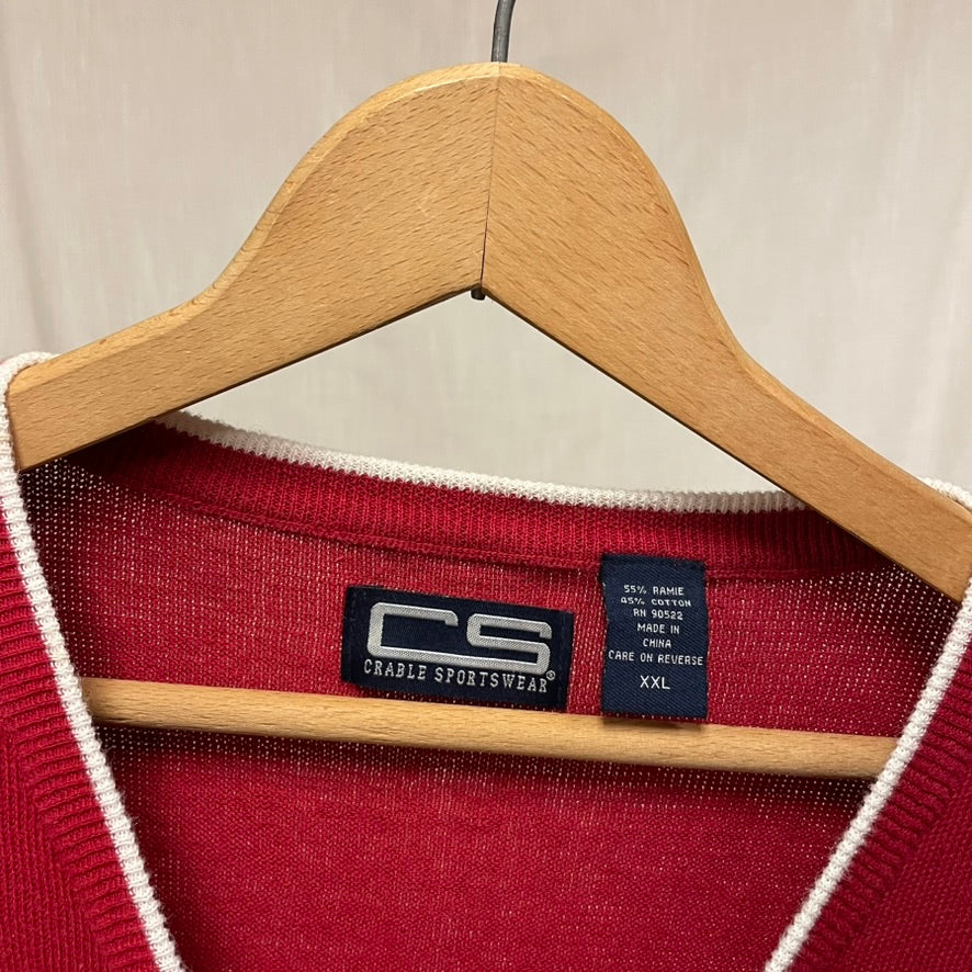 Vintage Nebraska Huskers Sweater Vest XXL