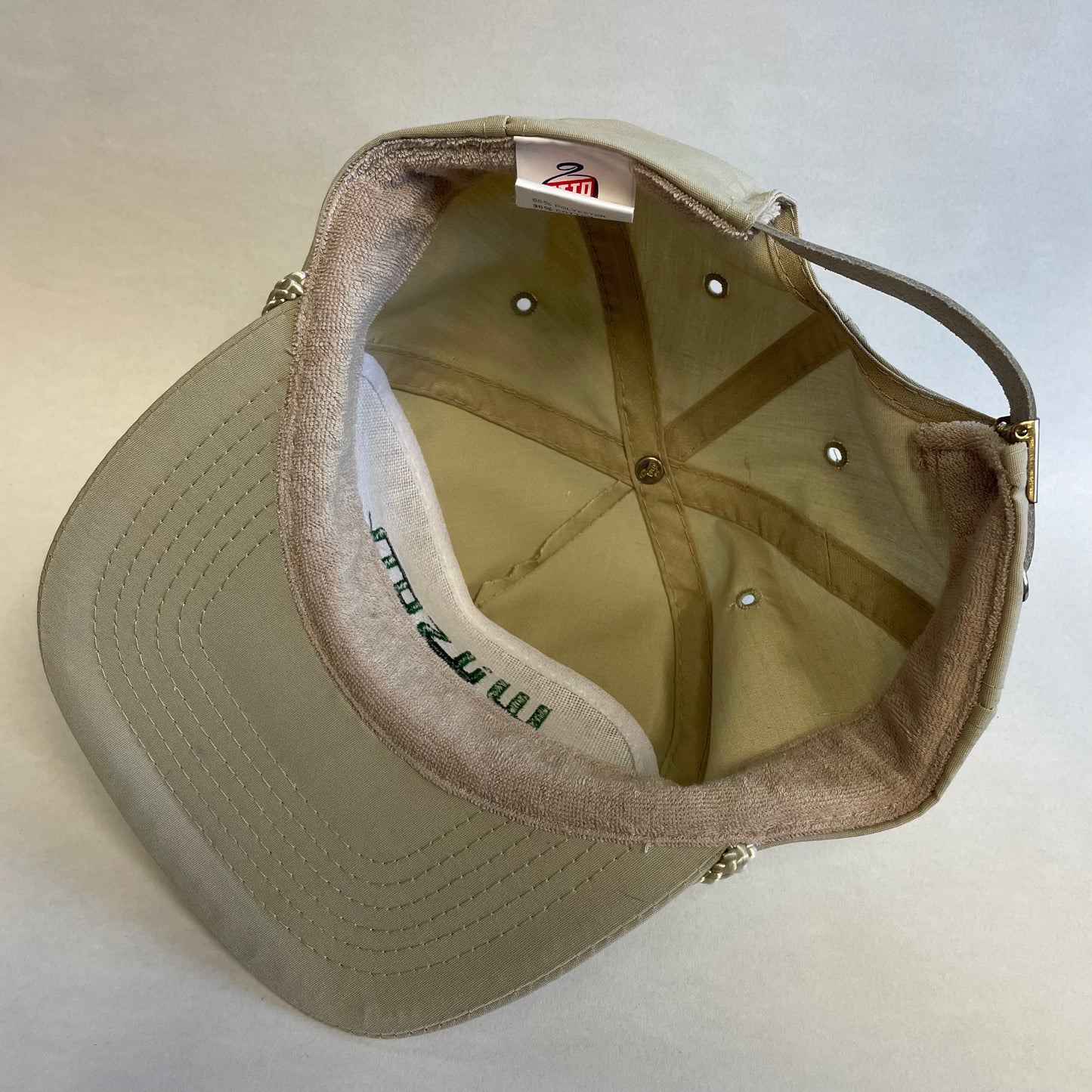 Vintage Wilson Concrete Strapback Hat