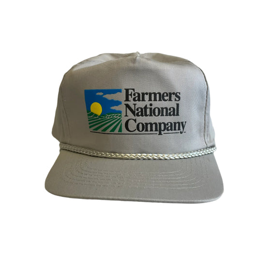 Vintage Farmers National Company Snapback Hat