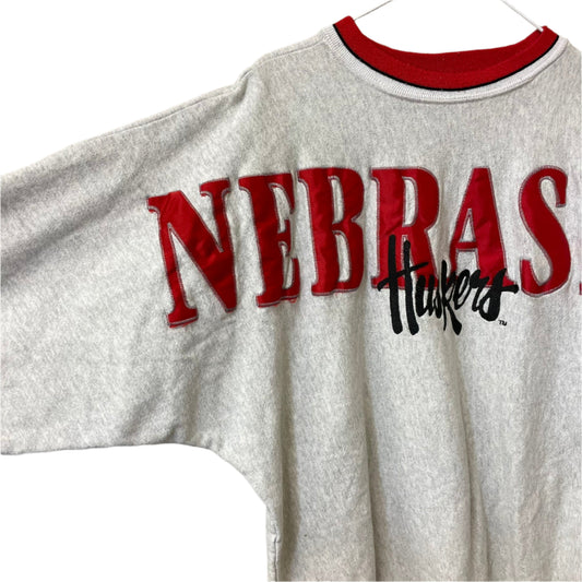Vintage Nebraska Huskers Spellout XL