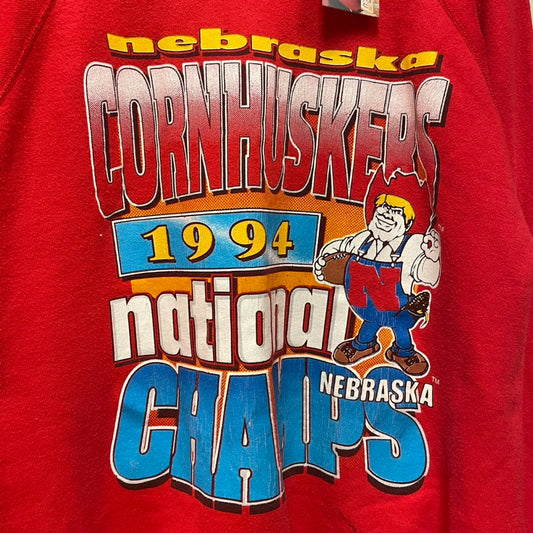 Vintage Nebraska Huskers Crewneck XL