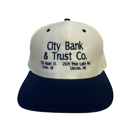 Vintage City Bank and Trust Snapback Hat