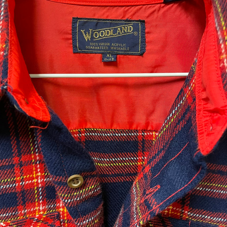 Vintage Woodland Flannel XL