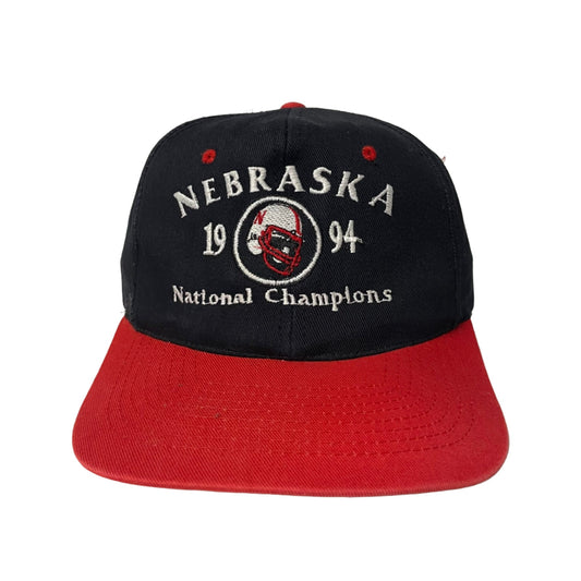 Vintage Nebraska Huskers 1994 National Champions Snapback Hat