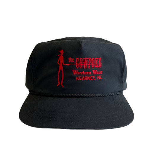 Vintage The Cowpoke Western Wear Kearney, NE Strapback Hat
