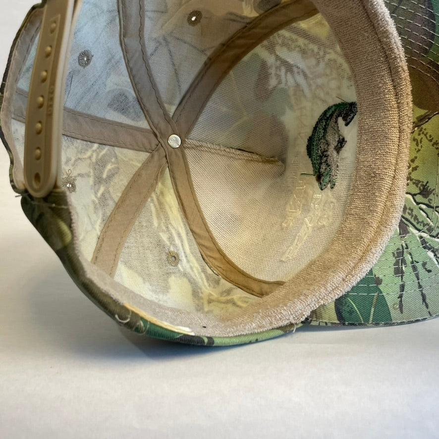 Vintage Winn Dixie Big Bass Classic Camo Snapback Hat