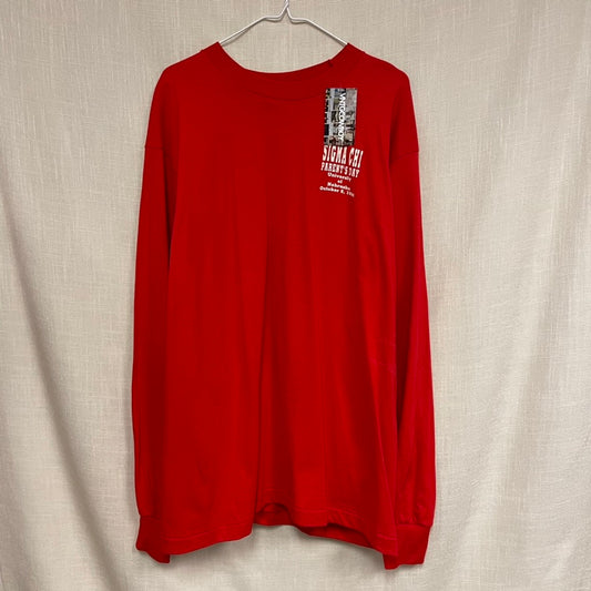 Vintage Nebraska Huskers Sigma Chi Parent's Day 1994 Shirt XL