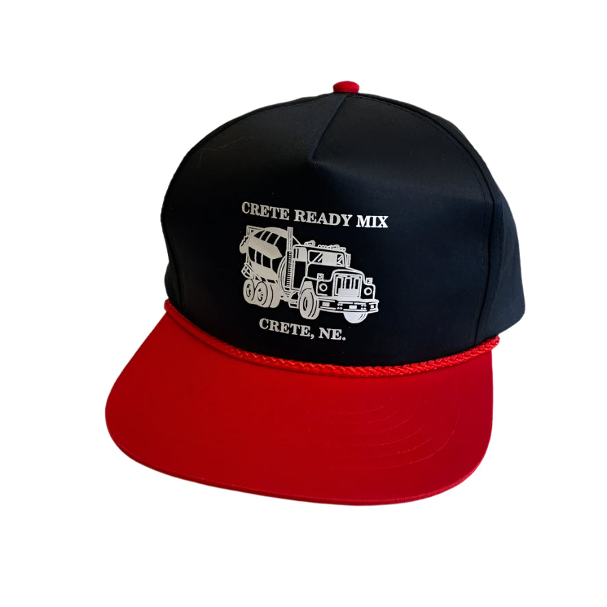 Vintage Crete Ready Mix Crete, NE Snapback Hat