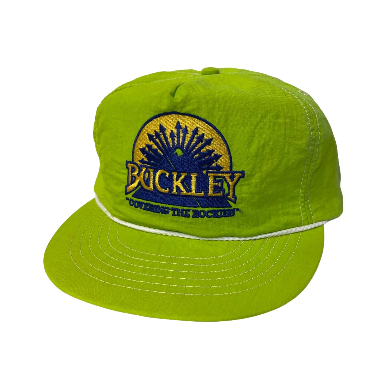 Vintage Buckley Covering The Rockies Colorado Snapback Hat